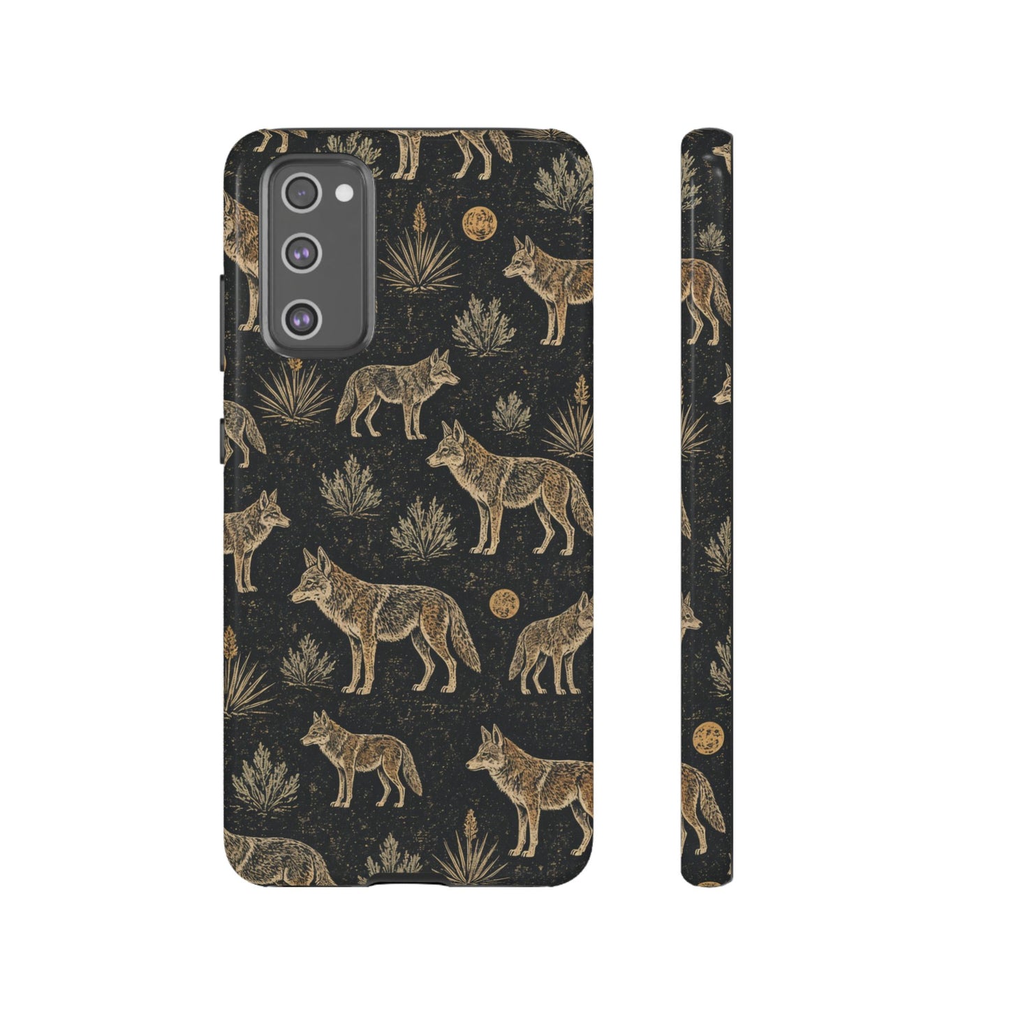Moonlit Coyote Tough Case
