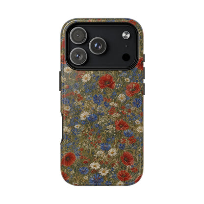 Patriotic Wildflowers Magnetic Case