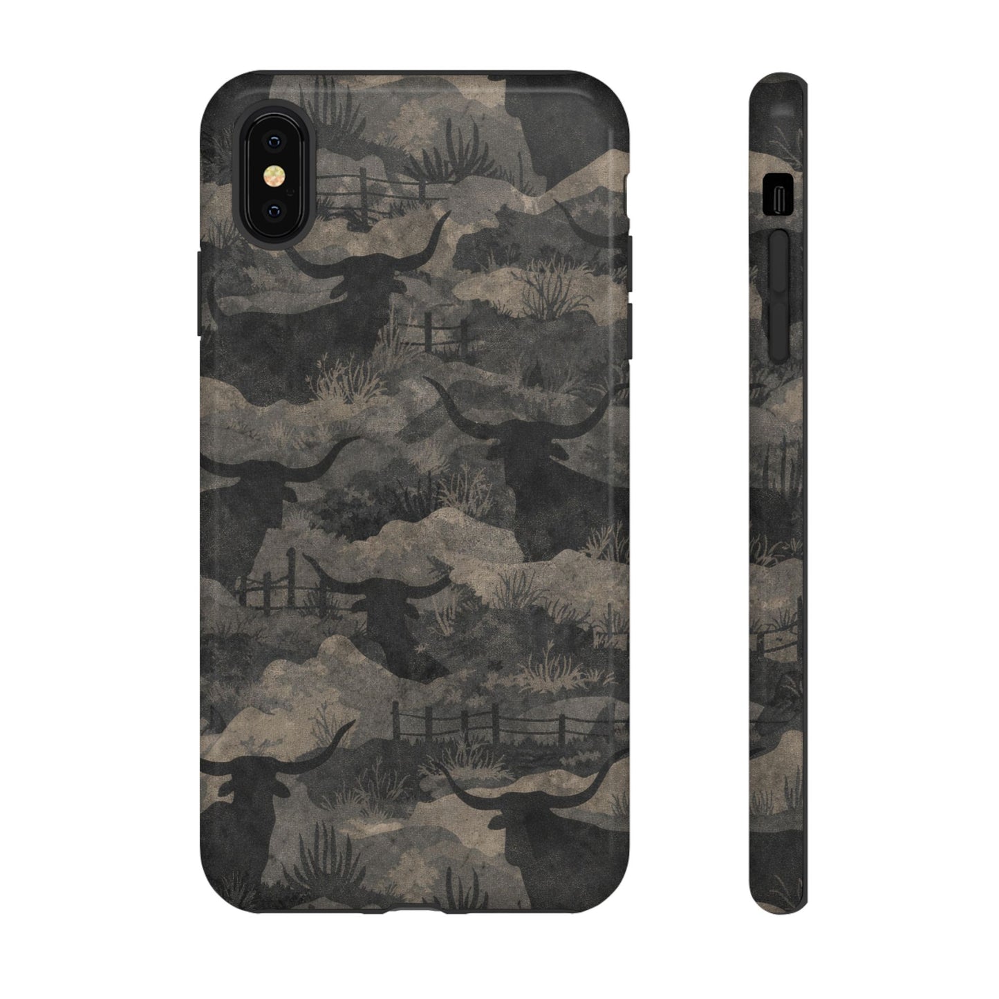 Camo Longhorns Tough Case