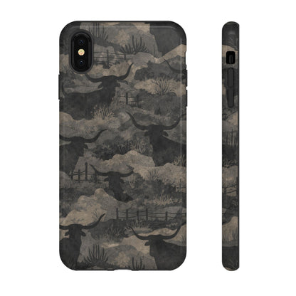 Camo Longhorns Tough Case