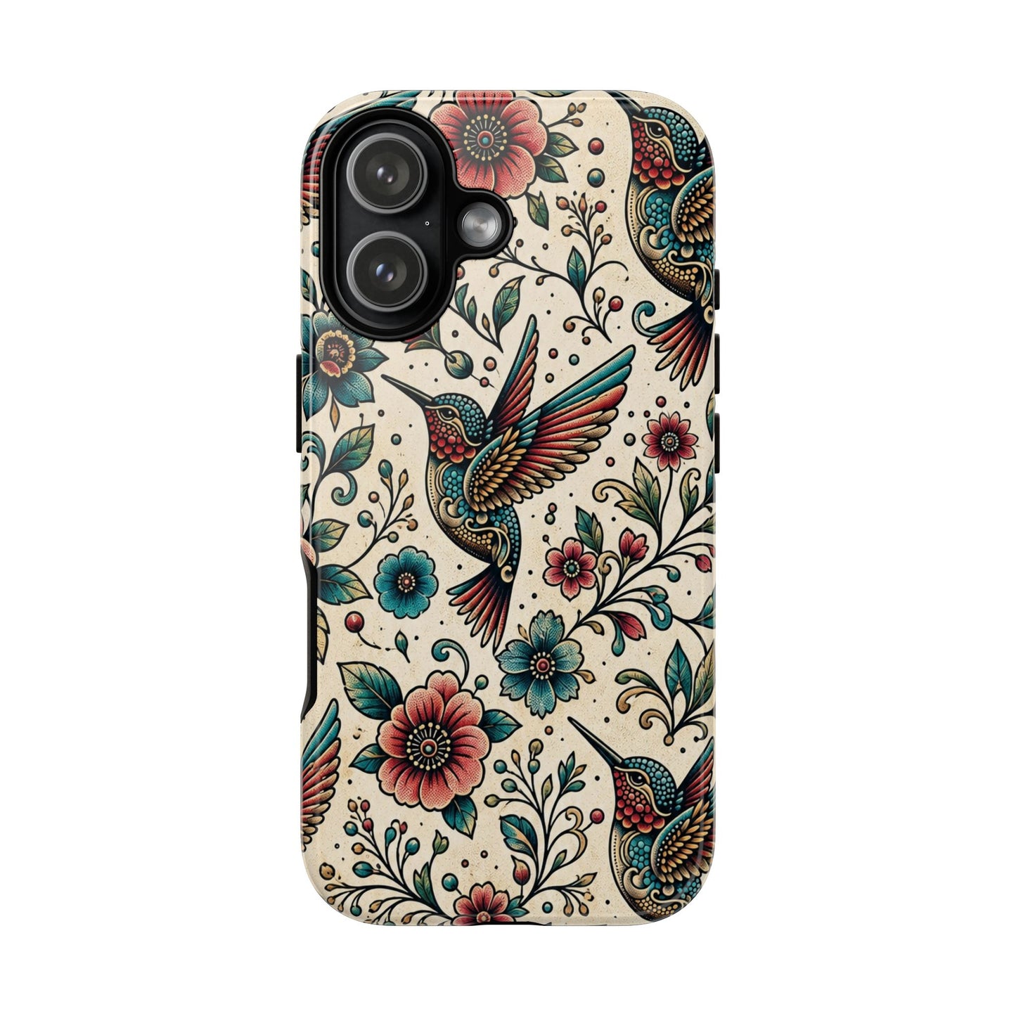 Retro Hummingbird Tough Case