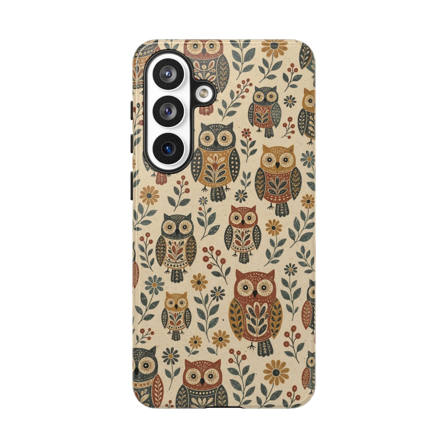 Folk Owls Tough Case