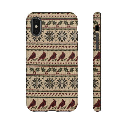 Fair Isle Cardinals Tough Case