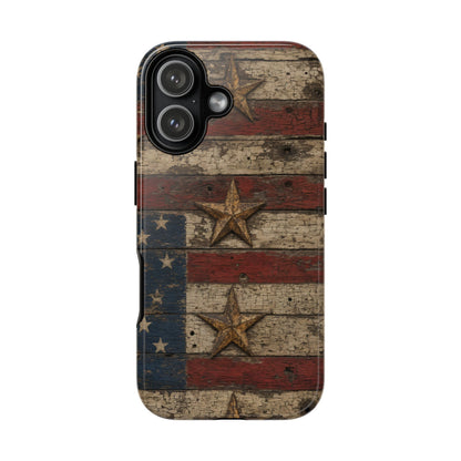 Patriotic Barn Stars Tough Case