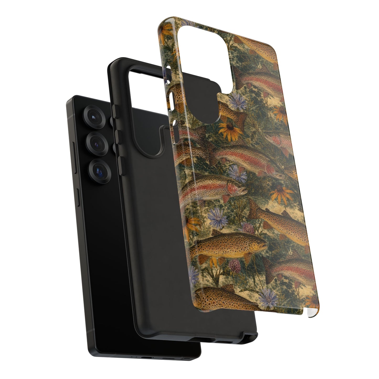 Floral Trout Tough Case