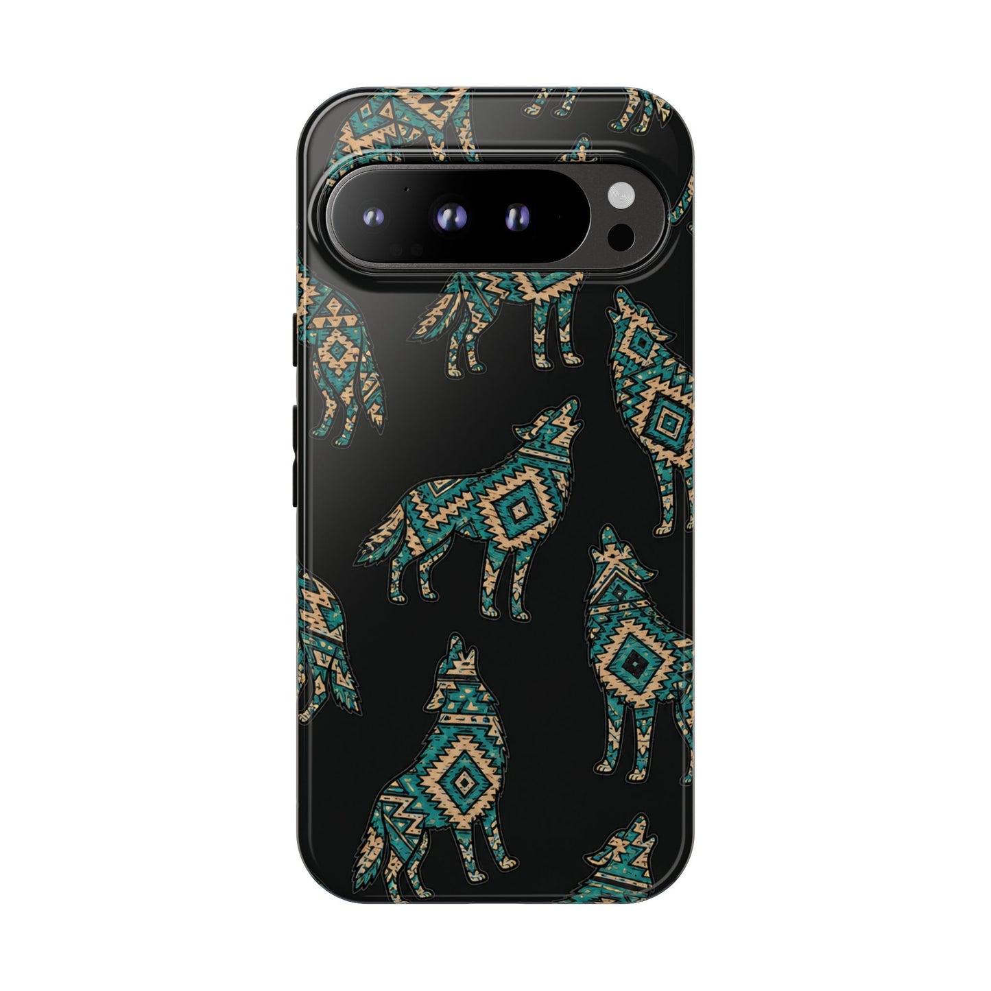 Turquoise Wolf Tough Case