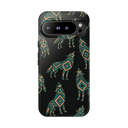 Turquoise Wolf Tough Case