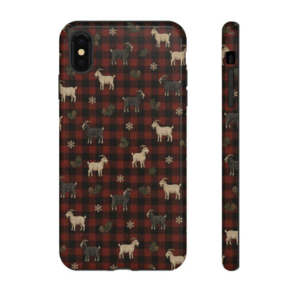 Buffalo Check Goats Tough Case