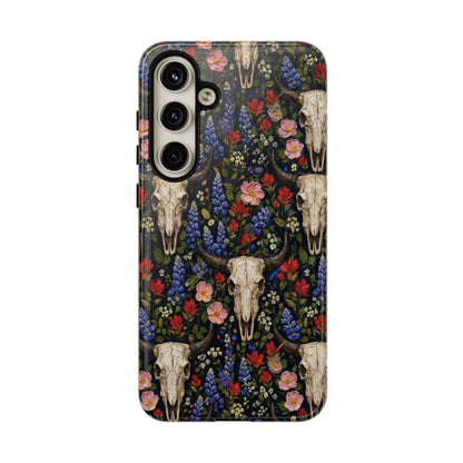 Floral Skull Tough Case