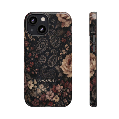 Paisley Floral Mama Tough Case