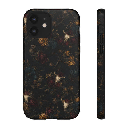 Bull Skull Bloom Tough Case