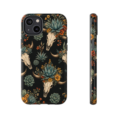 Desert Bloom Skull Tough Case