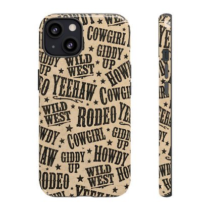 Cowgirl Slang Tough Case