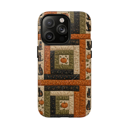 Halloween Quilt Magnetic Case