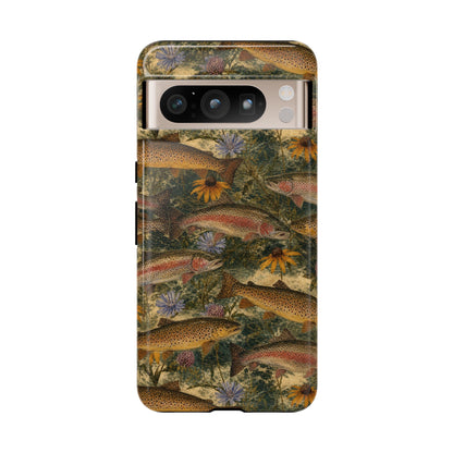 Floral Trout Tough Case