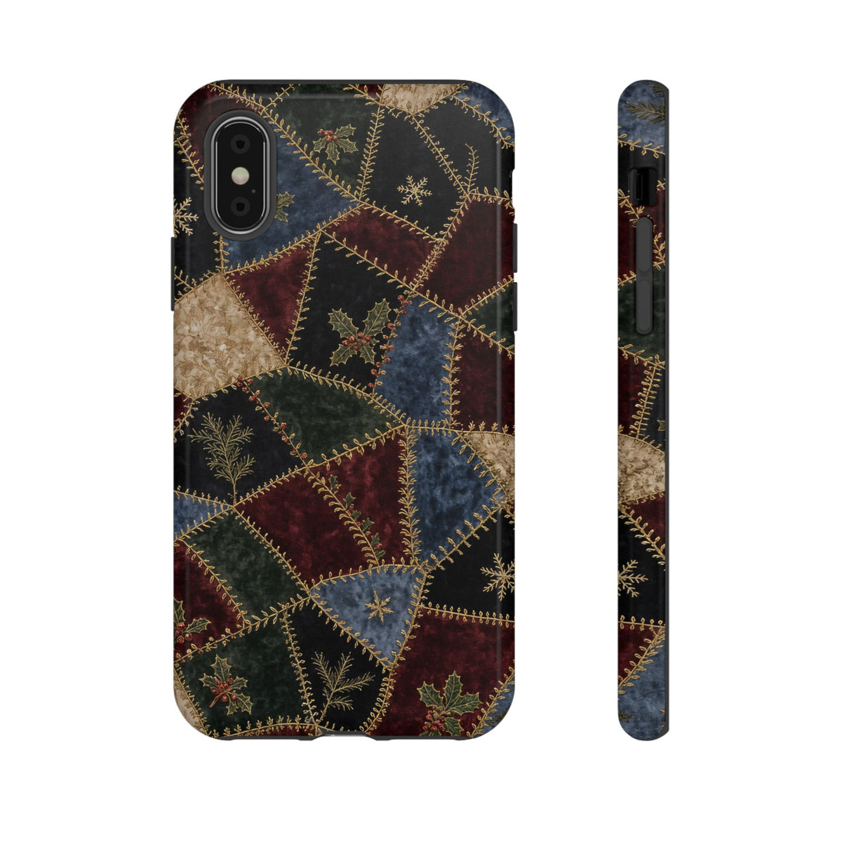 Winter Crazy Quilt Tough Case