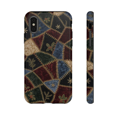 Winter Crazy Quilt Tough Case