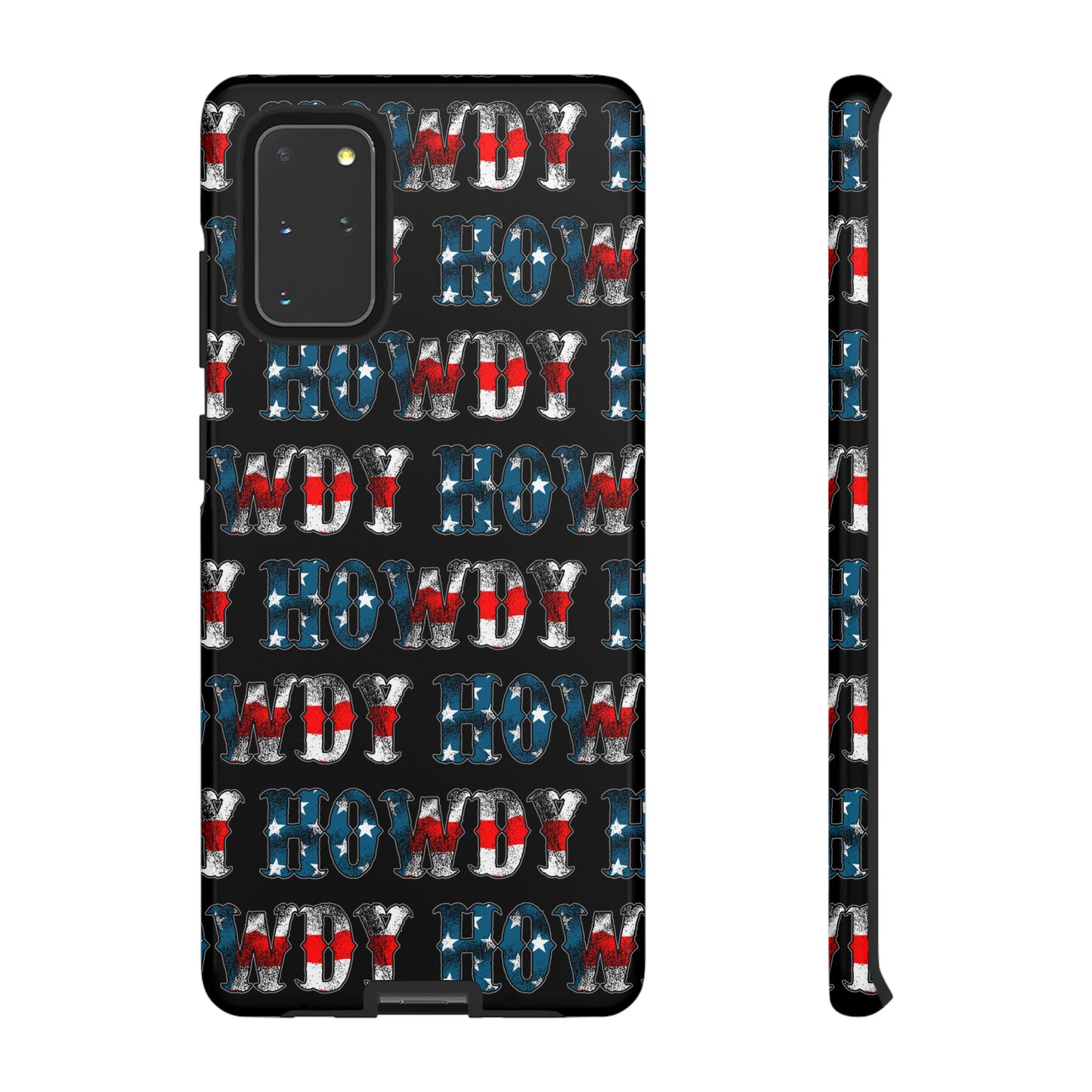 Patriotic Howdy Tough Case