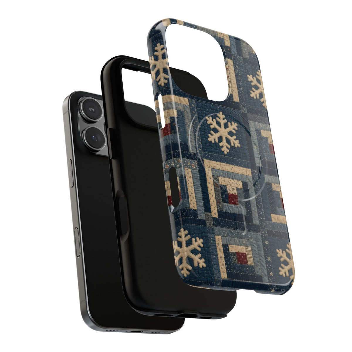 Snowflake Quilt Magnetic Case