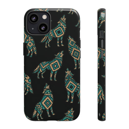 Turquoise Wolf Tough Case