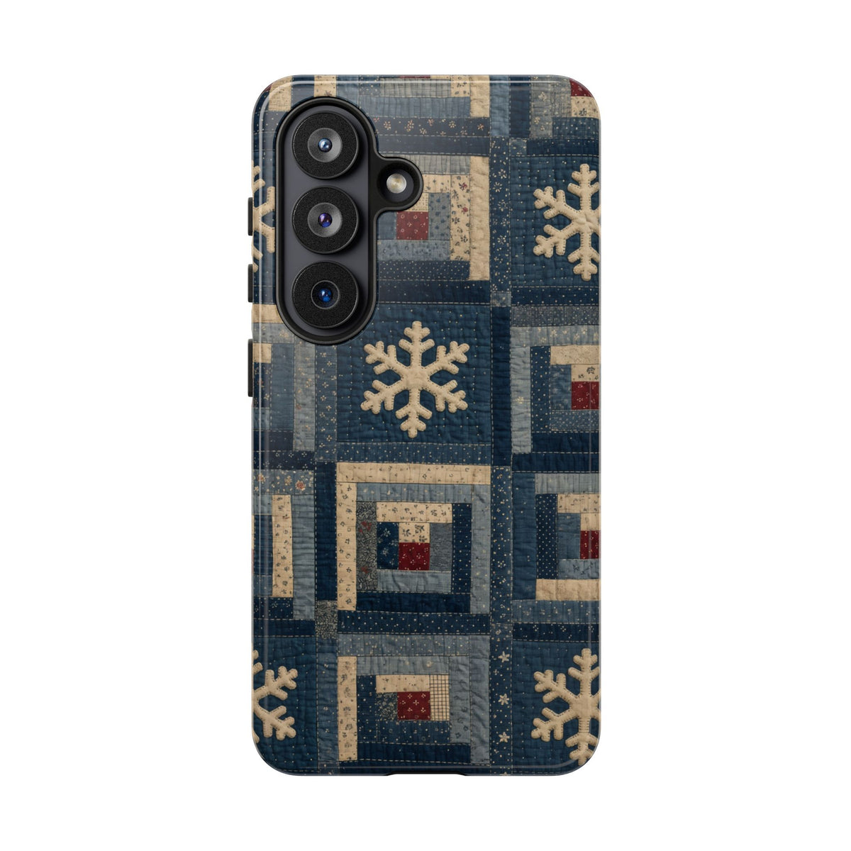 Snowflake Quilt Tough Case