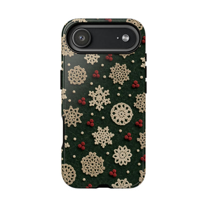Crochet Snowflakes Tough Case
