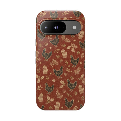 Christmas Hens Tough Case