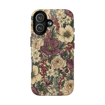 Winter Blooms Magnetic Case