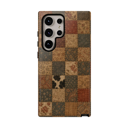 Rustic Patchwork Tough Case