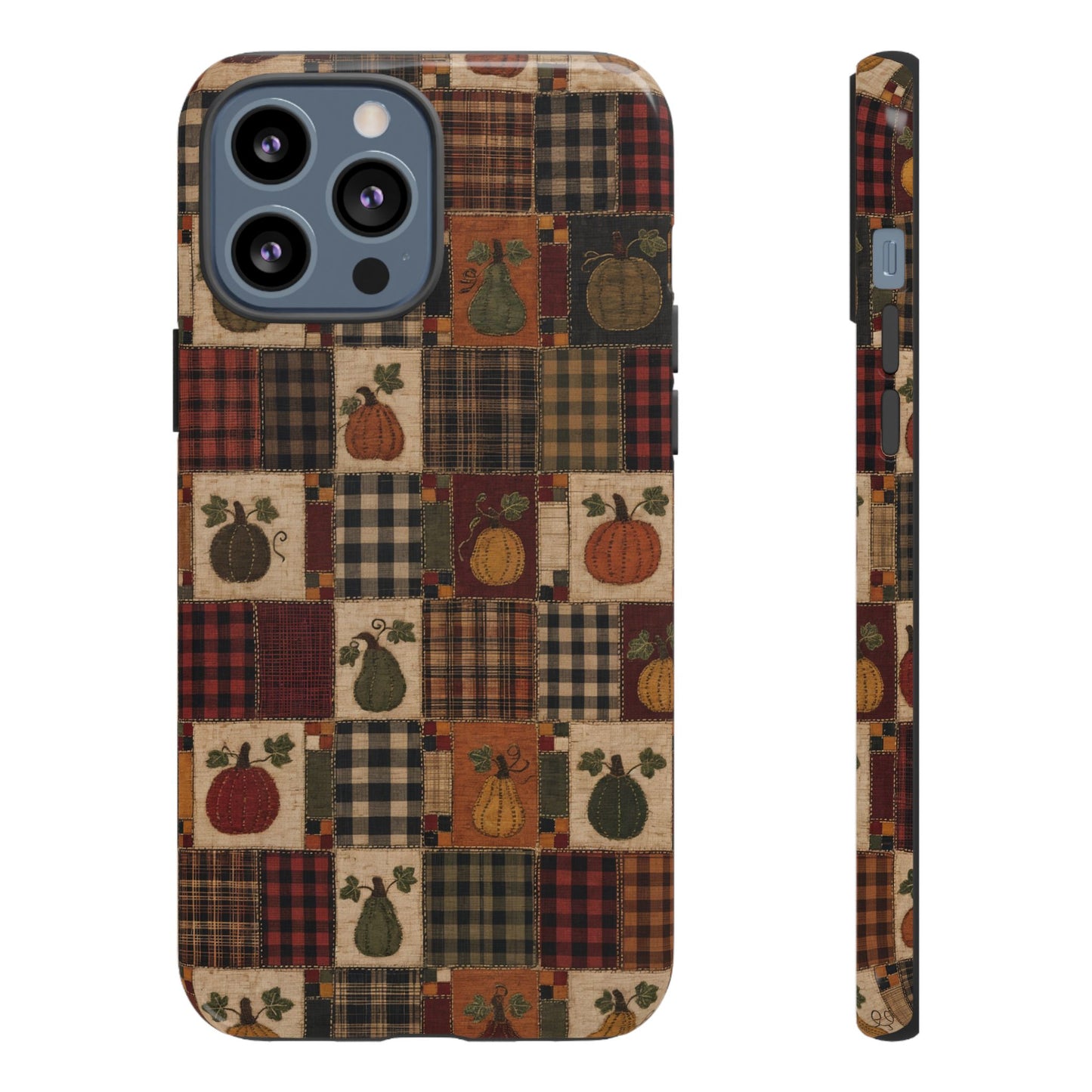 Plaid Pumpkin Tough Case