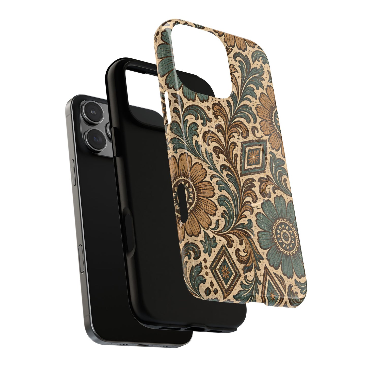 Vintage Floral Magnetic Case