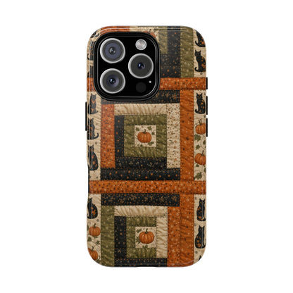 Halloween Quilt Tough Case