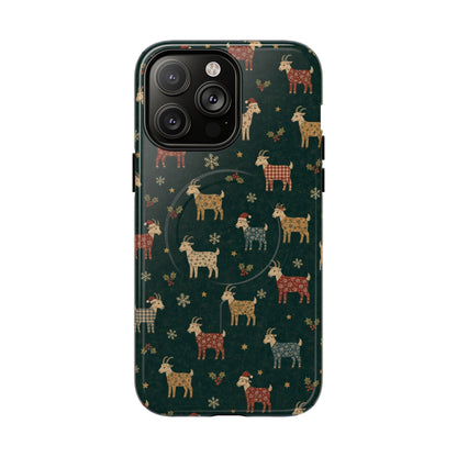 Yuletide Goats Magnetic Case