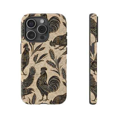 Carved Rooster Tough Case