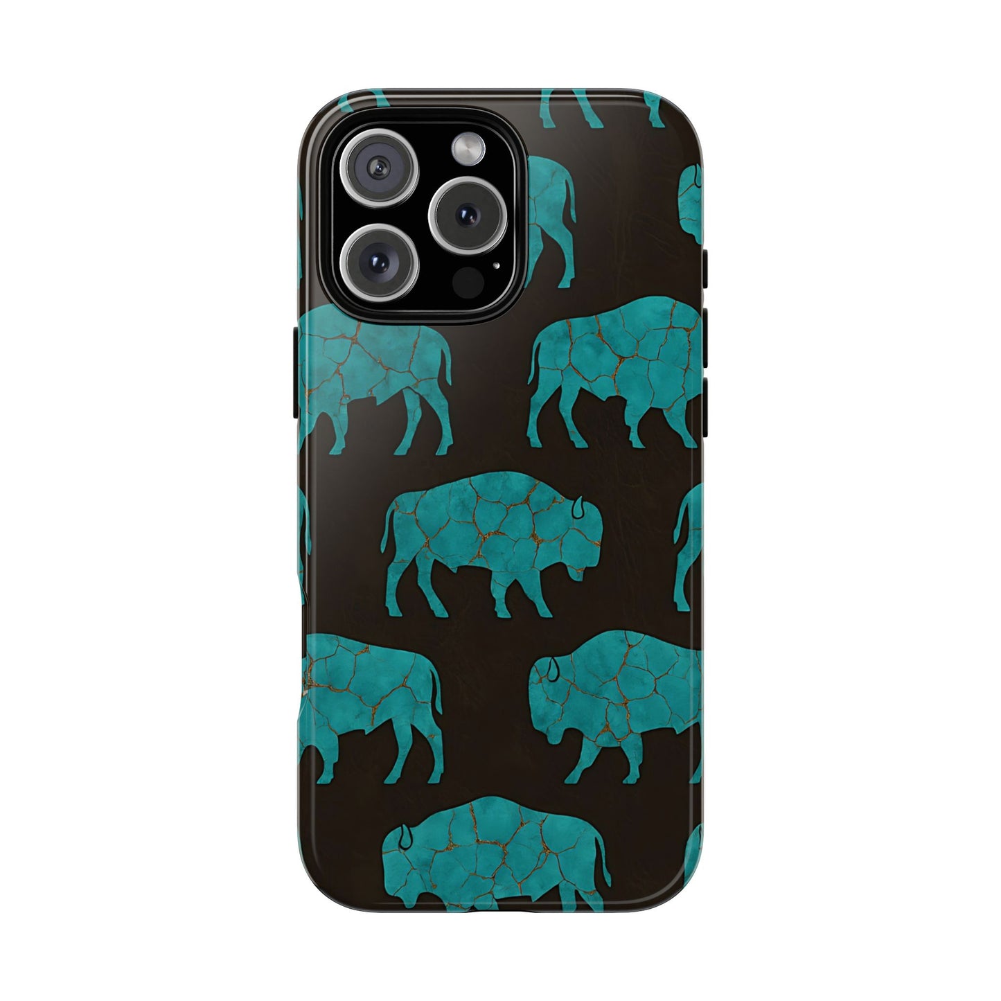 Turquoise Buffalo Tough Phone Case