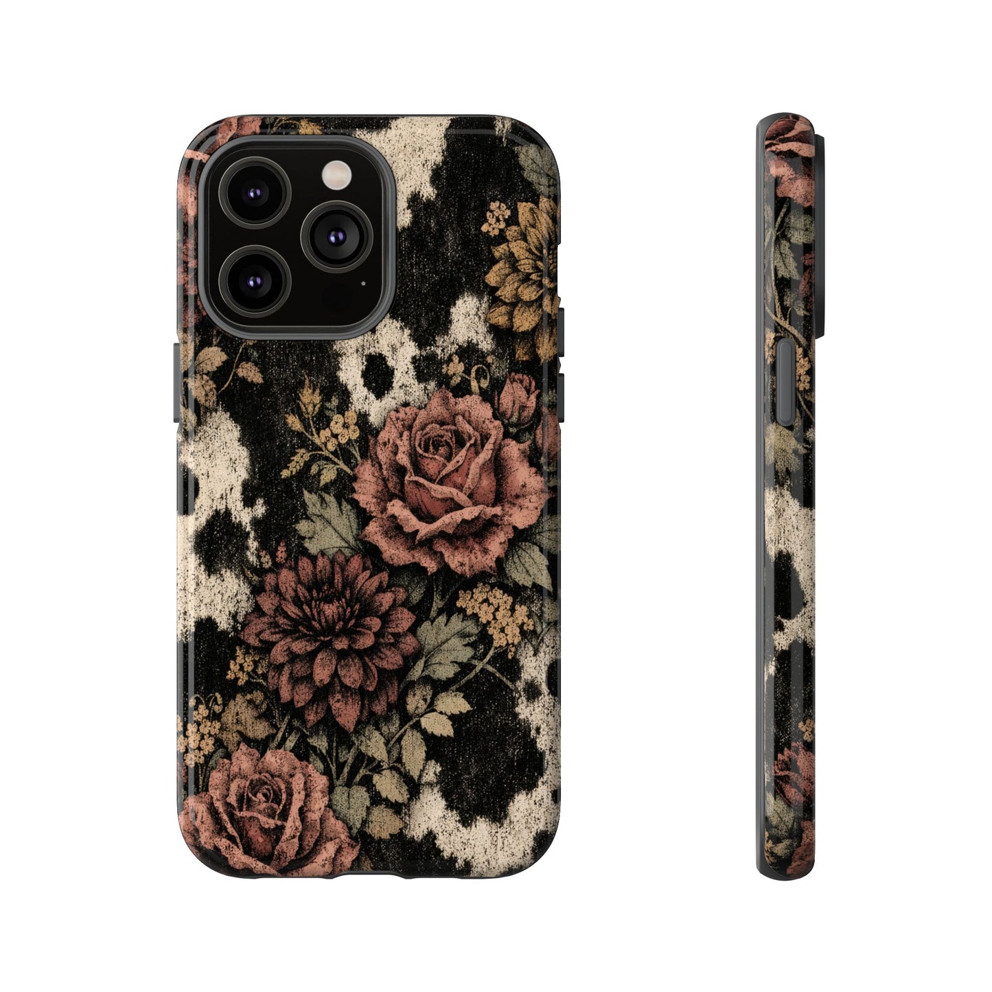 Cowhide Bloom Tough Case