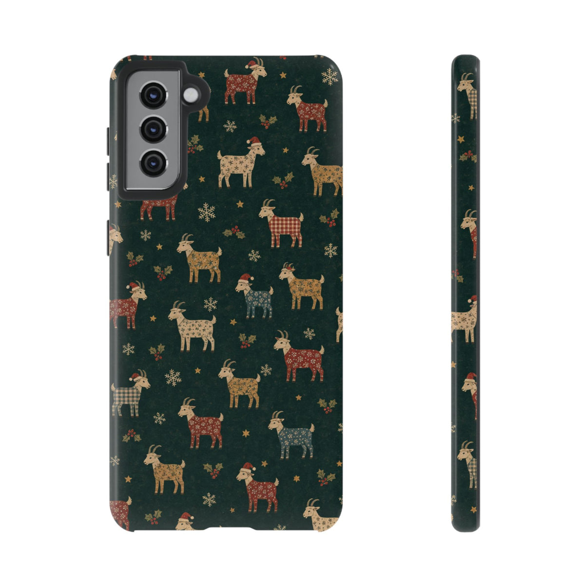 Yuletide Goats Tough Case