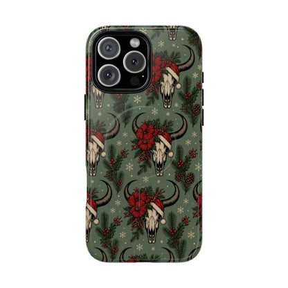 Santa Bull Skulls Magnetic Case