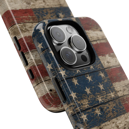 Barnwood Flag Tough Case