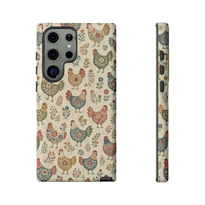 Calico Hens Tough Case