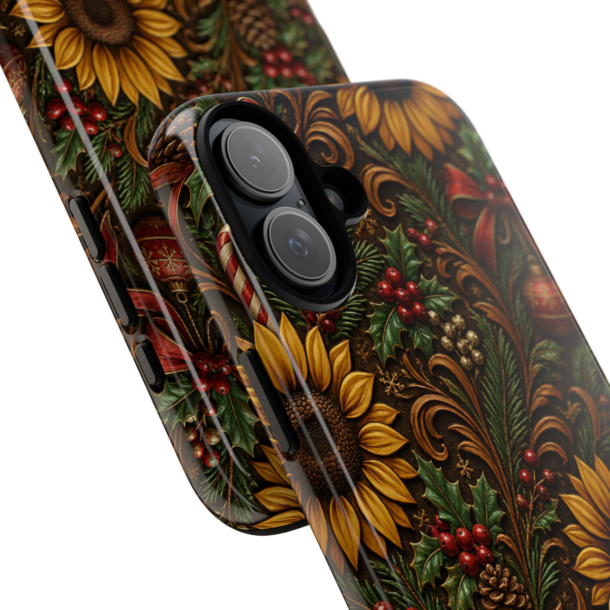 Christmas Sunflowers Tough Case