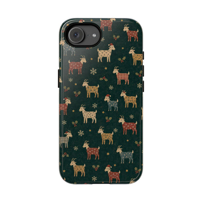 Yuletide Goats Tough Case