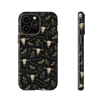 Bull Skull Barbwire Tough Case