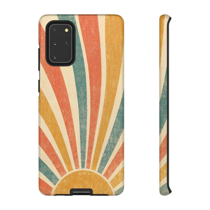 Retro Sun Rays Tough Case