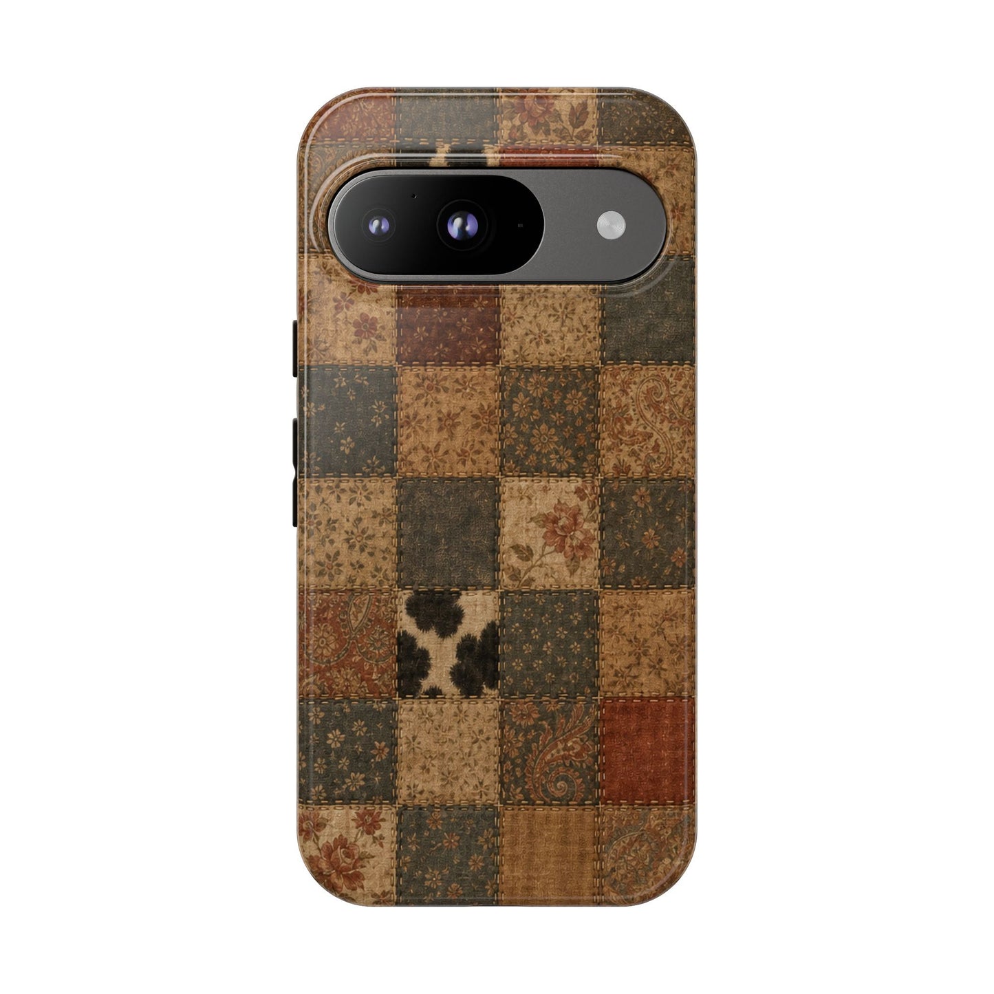 Rustic Patchwork Tough Case