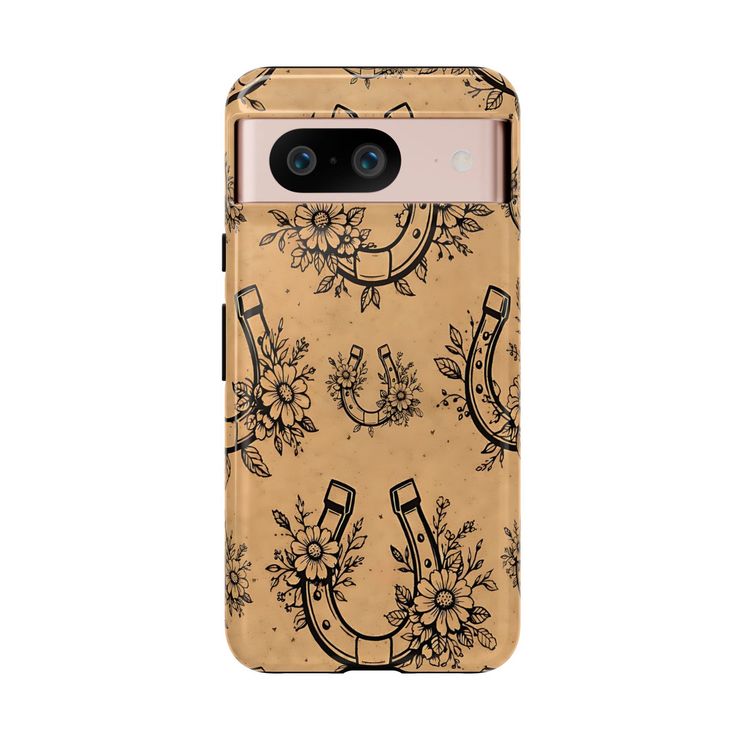 Floral Horseshoes Tough Case