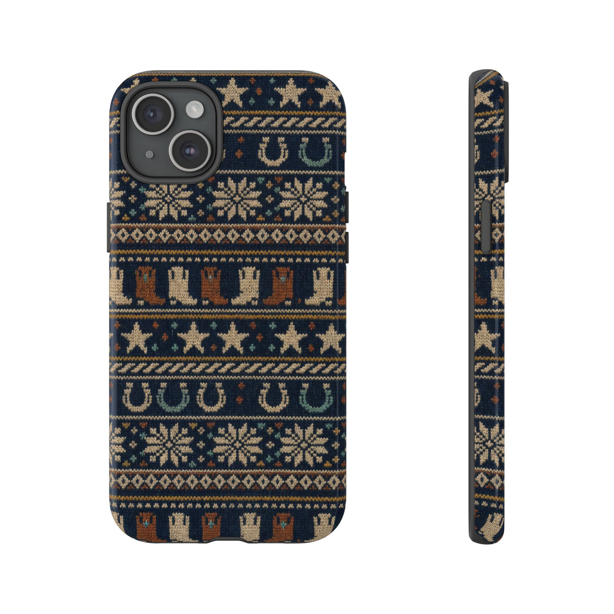 Fair Isle Boots Tough Case