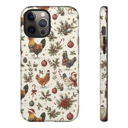 Santa Hens Tough Case