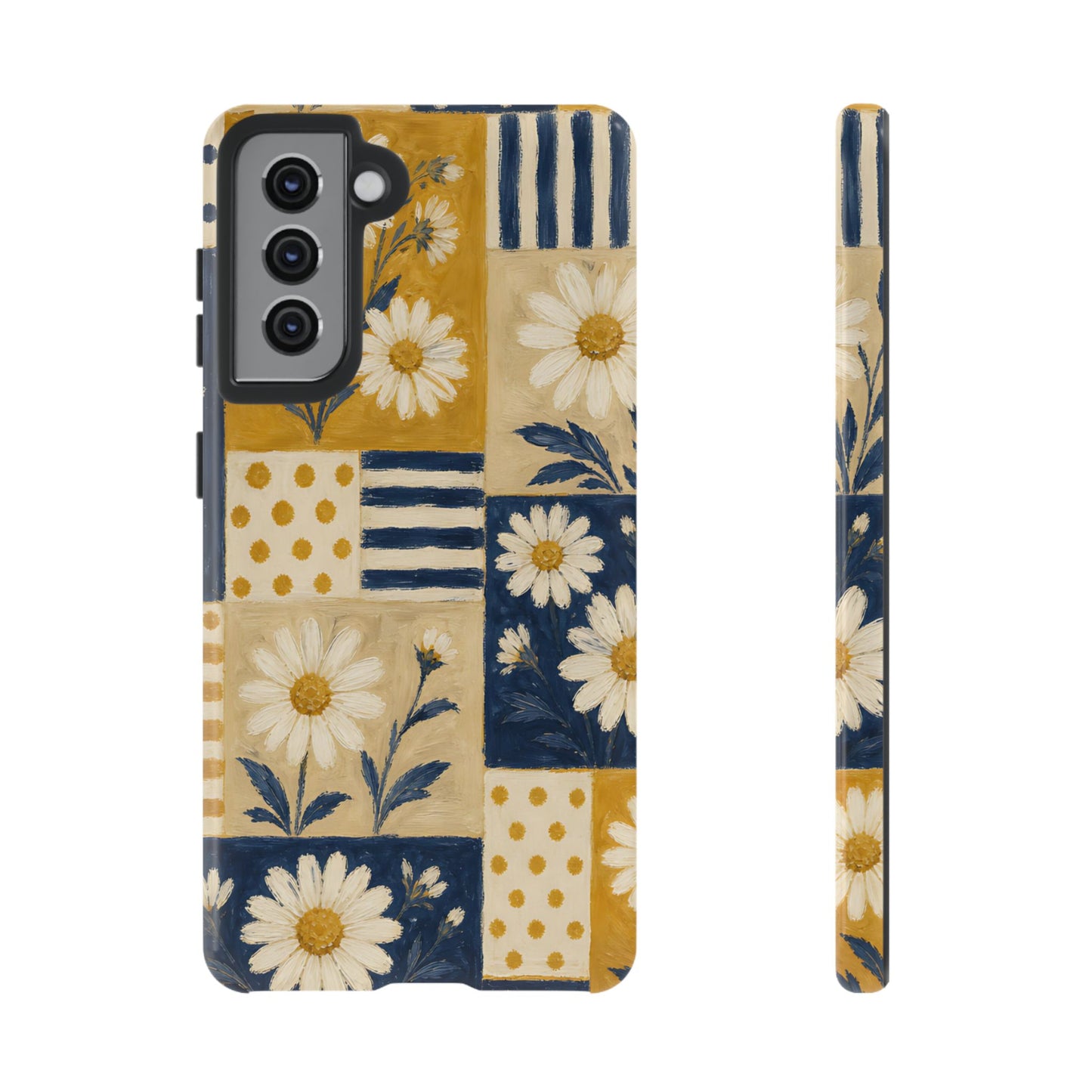 Daisy Patchwork Tough Case