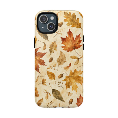 Golden Leaves Magnetic Case